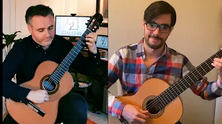 J.S. Bach, Invention No. 13 (Virtual Lockdown Guitar Duo)