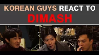 Korean Guys React to DIMASH!!