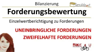 Forderungsbewertung - Uneinbringliche und zweifelhafte Forderungen