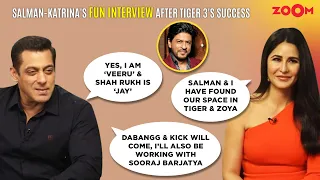 Salman Khan & Katrina Kaif's FIRST joint interview on Tiger 3, Shah Rukh Khan's cameo, their bond