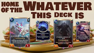 What... exactly is this deck? Atakhan Anaakca Warden OTK?  | Legends of Runeterra