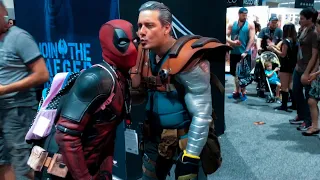 Deadpool at Comic-Con [ Replica Costume - Marvel Cosplay ]