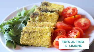 Tofu al timo e limone