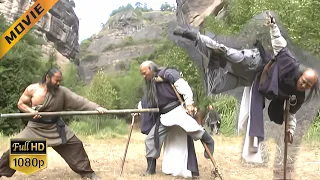 [Movie] Lame beggar is actually a kung fu master who can easily beat up Shaolin monks with one hand!