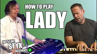 Piano Lesson Lady By Styx Easy Tutorial Learn To Play With Shawn's Revolutionary New Method