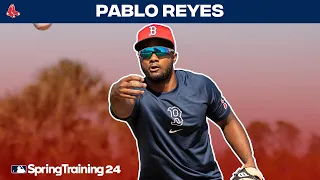 Wired: Pablo Reyes Mic'd Up for Red Sox Spring Training Workouts!