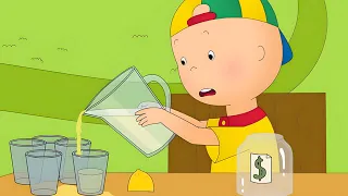 Lemonade Stand | Caillou Cartoon