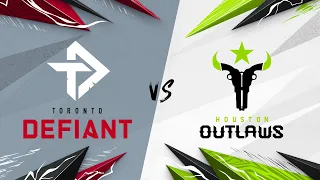 Round 1 | @TorontoDefiant vs Houston @OutlawsOW | Playoffs | Day 1