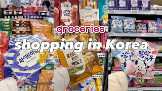 shopping in korea vlog 🇰🇷 supermarket food with prices 💰 cheap or expensive?