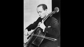 Albeniz:  Tango in D major op. 165 no. 2   -   Emanuel Feuermann, cello; Gerald Moore, piano