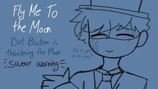 Boatem threatens the Moon (HermitCraft S8 Animatic/Meme)