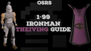 1-99 Fastest Ironman Thieving Guide (P2P)