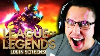 I watched EVERY League Of Legends Login screen for the first time... (Part 1)