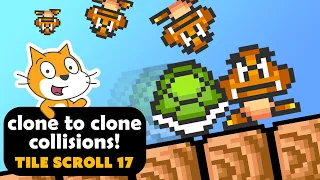 Clone Collision Tricks | Koopa & Shells | Tile Scrolling Platformer e17