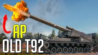 OLD T92 with AP Rounds • Cover Your Eyes ► World of Tanks T92 HMC Gameplay