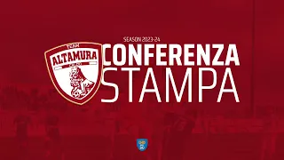 CONFERENZA STAMPA 34 - Campionato Altamura Matera