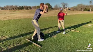 Building top of the backswing in golf