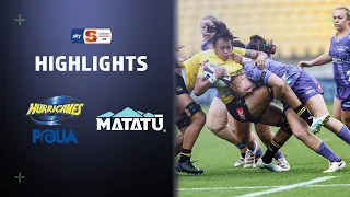 HIGHLIGHTS | Hurricanes Poua v Matatū | Round 2, 2024