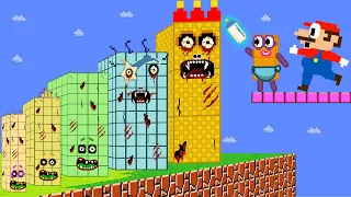 Pattern Palace - Numberblocks Babies Escape vs Zombie Numberblocks Mix Level Up Maze |Game Animation