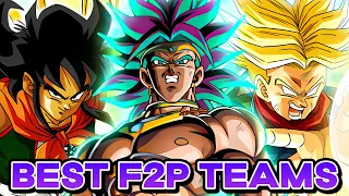 TOP 10 BEST F2P TEAMS in DBZ Dokkan Battle (2023)