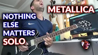 Metallica - Nothing Else Matters Solo Gitar Dersi (Nota Nota Aynısı)