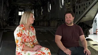 Liz McConaghy Visits an Old Friend at RAF Cosford