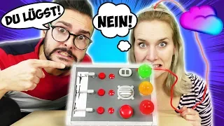 LÜGENDETEKTOR CHALLENGE - Kaan VS Nina WER HAT INS SCHWIMMBECKEN GEPINKELT? Intime Frage beantworten