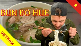 First Impressions Eating Bun Bo Hue | Food Of Vietnam