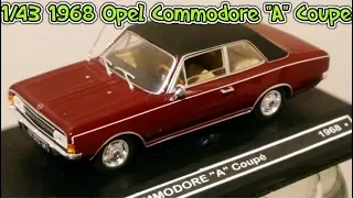 1/43 1968 Opel Commodore "A" coupe diecast by Norev