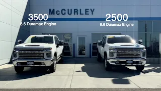 Chevrolet Silverado 2500HD VS 3500HD