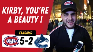 KIRBY, YOU’RE A BEAUTY ! | MTL 5-2 VAN | FANCAM