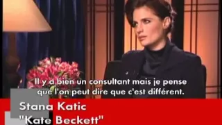 Castle - Stana Katic interview (2009)