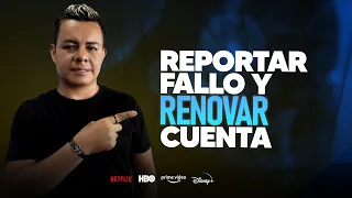 👉 Como Reportar Un Fallo Cuenta y Como Renovar -  📣 Nuevas opciones