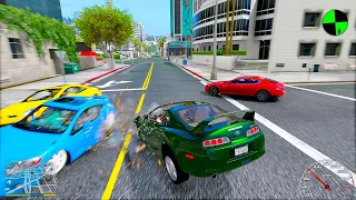 GTA 5 Crash Testing Real Car Mods Ep.189
