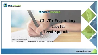 CLAT Exam : Preparation for Legal Aptitude Section