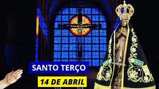 SANTO TERÇO DE APARECIDA DE HOJE - 14/04/2024 | MISTÉRIOS GLORIOSOS | 3º DOMINGO DA PÁSCOA