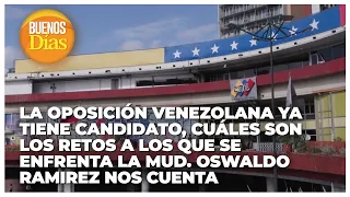 La oposición Venezolana ya tiene candidato ¿Cuáles son los retos a los que se enfrenta la MUD?