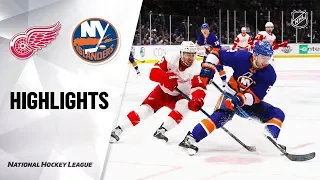 Айлендерс - Детройт / NHL Highlights | Red Wings @ Islanders 1/14/20