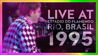 Elton John LIVE HD - Estádio Do Flamengo, Rio de Janeiro, Brasil | 1995 (incomplete show)