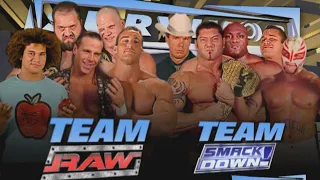WWE Survivor Series 2005 Team Raw vs Team Smackdown
