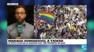 Légalisation du mariage gay : "Ce débat a divisé la société taïwanaise"