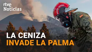 LA PALMA: EMPEORA la calidad del aire y AUMENTA la CENIZA expulsada por el volcán | RTVE Noticias
