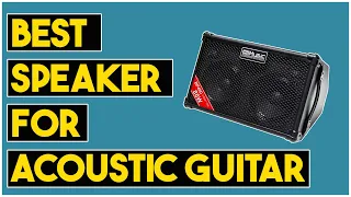 The 5 Best Speakers for Acoustic Guitar and Vocals (2023) | Portable PA system For Acoustic guitar