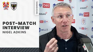 Post Match | Nigel Adkins (AFC Wimbledon H)