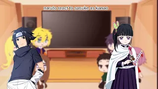 Naruto's friends react to sasuke as kanao