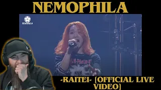 NEMOPHILA / 雷霆 -RAITEI- [Official Live Video] MUSIC VIDEO REACTION!!