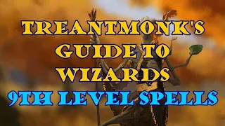 Treantmonk's Guide to Wizards 9th level spells