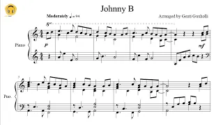 Johnny B by The Hooters (Piano Solo/Sheets)