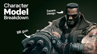 Why Barret Fires a BB Gun and more Insights into his Character Model