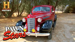 Pawn Stars: Seller REFUSES TO BUDGE on 1937 Oldsmobile Price (Season 5) | History